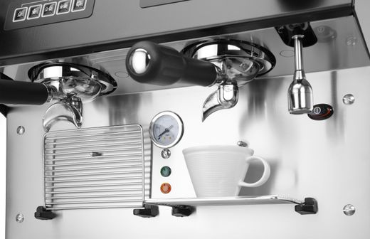 Kavos aparatas „Julia Compact“, 2 grupių, automatinis, Verona, Juodas, 230V/2700W, 475x563x(H)530mm 1