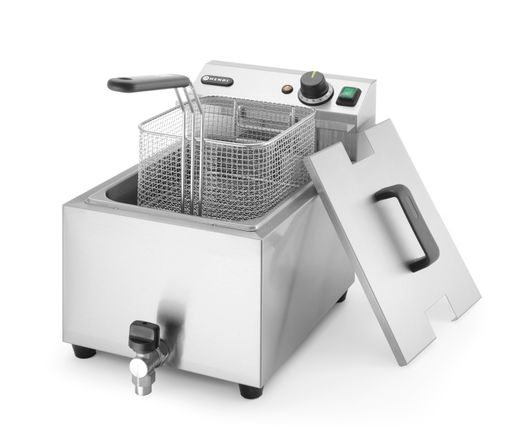 Gruzdintuvė Profi Line su išleidimo čiaupu, 8 l, HENDI, Profi Line, 8L, Šviesiai pilkas, 230V/3500W, 305x515x(H)354mm 1