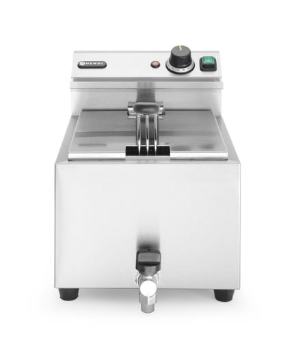 Gruzdintuvė Profi Line su išleidimo čiaupu, 8 l, HENDI, Profi Line, 8L, Šviesiai pilkas, 230V/3500W, 305x515x(H)354mm 1