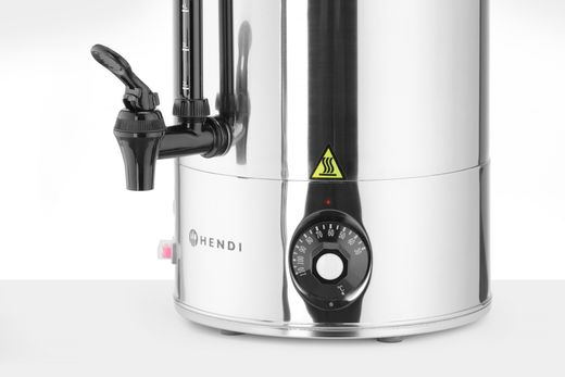 Hot drinks boiler, HENDI, 9L, Silver, 230V/2200W, 340x227x(H)468mm 1