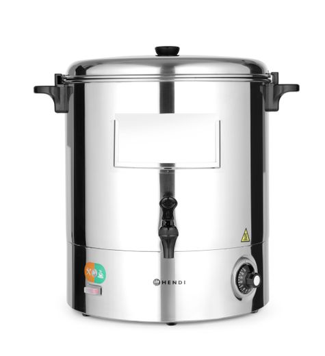 Hot drinks boiler, HENDI, 28L, 230V/2200W, 500x500x(H)488mm 1