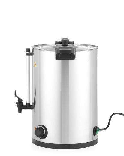 Jednoplášťový kotel na teplé nápoje, HENDI, ≈ 130 šálků za 42 minut., 20L, 230V/2500W, 415x382x(H)480mm 1