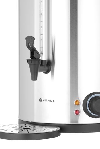 Heißgetränkespender doppelwandig, HENDI, ≈ 60 Tassen in 40 Min., 9L, 230V/1500W, 340x315x(H)430mm 1