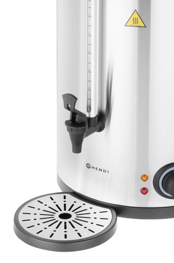 Heißgetränkespender doppelwandig, HENDI, ≈ 60 Tassen in 40 Min., 9L, 230V/1500W, 340x315x(H)430mm 1