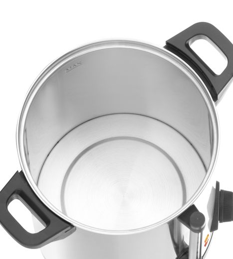 Heißgetränkespender doppelwandig, HENDI, ≈ 60 Tassen in 40 Min., 9L, 230V/1500W, 340x315x(H)430mm 1
