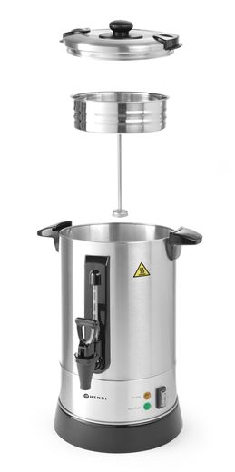 Percolator single-walled, HENDI, 8,8L, 230V/950W, 320x310x(H)420mm 1