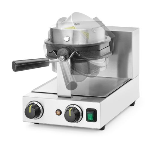 Rotating bubble waffle maker, HENDI, 220-240V/1500W, 255x560x(H)318mm 1