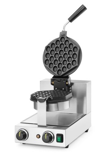 Rotating bubble waffle maker, HENDI, 220-240V/1500W, 255x560x(H)318mm 1