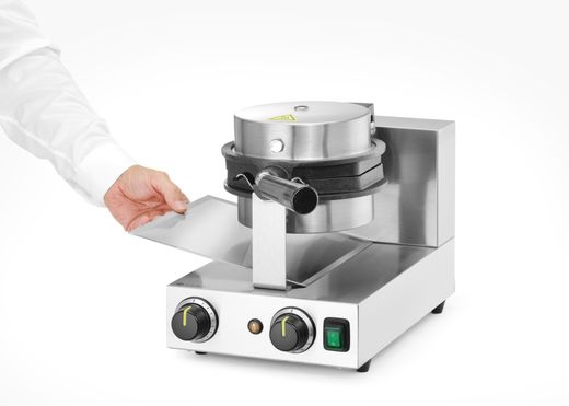 Rotating bubble waffle maker, HENDI, 220-240V/1500W, 255x560x(H)318mm 1