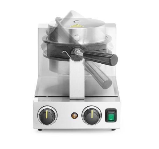 Rotating bubble waffle maker, HENDI, 220-240V/1500W, 255x560x(H)318mm 1