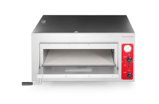 Single chamber pizza oven – electric, electromechanical control, Revolution, 1 chamber, 400V/4200W, 910x820x(H)430mm 1