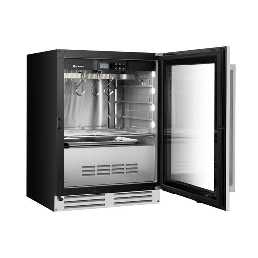 Undercounter dry aging cabinet, HENDI, 98L, 220-240V/170W, 595x620x(H)830mm 1