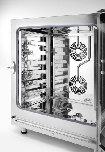Convection steam oven 6x GN 1/1, electric, electromechanical control, HENDI, 400V/10400W, 730x784x(H)850mm 1