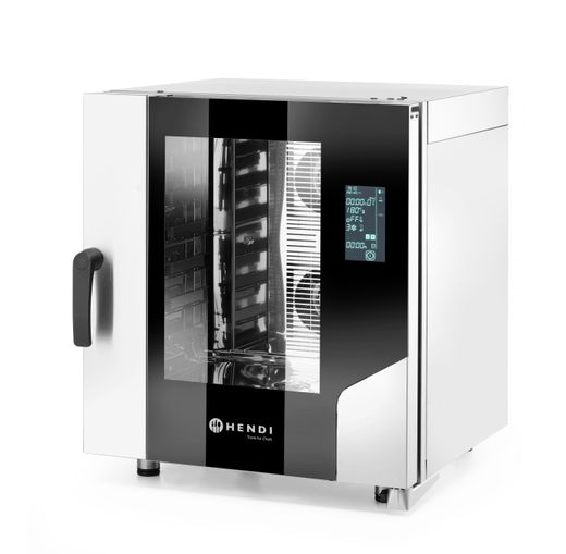 Convection steam oven 6x GN 1/1, electric, electronic control, HENDI, 400V/10400W, 730x784x(H)850mm 1