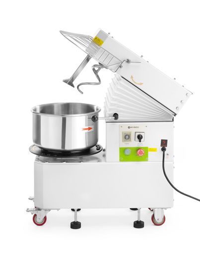 Miesiarka spiralna do ciasta z 2 prędkościami i unoszoną głowicą, HENDI, 400V/1500W, 750x400x(H)730mm 1