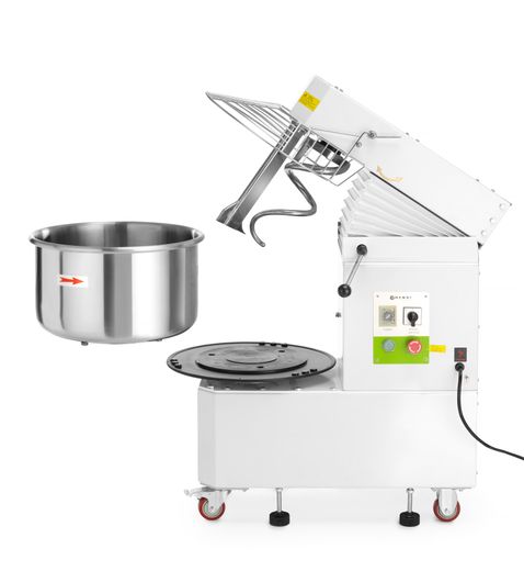Spiralinė tešlamaišė su 2 greičiais ir kėlimo galvute, HENDI, 400V/2200W, 860x480x(H)930mm 1