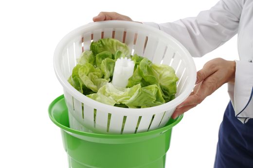 Salad spinner, HENDI, 12L, Green, ⌀335x(H)430mm 1