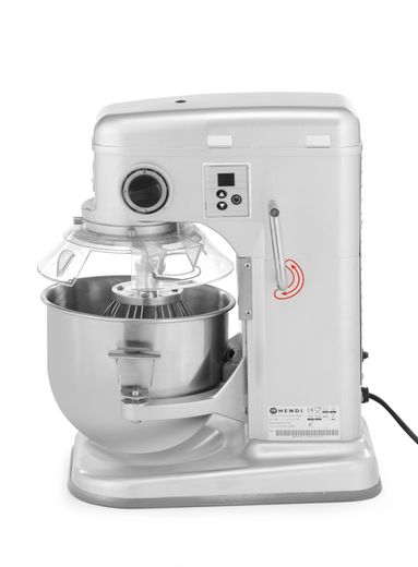 Planetary Mixer, HENDI, Kitchen Line, 7L, Silver, 220-240V/650W, 317x440x(H)490mm 1