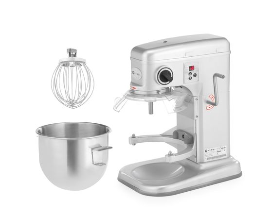 Planetary Mixer, HENDI, Kitchen Line, 7L, Silver, 220-240V/650W, 317x440x(H)490mm 1