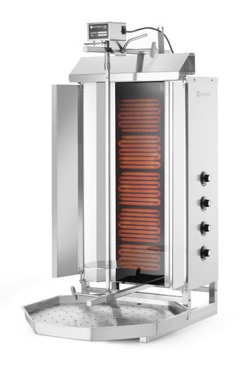 Elektrický gril na kebab, HENDI, Profi Line, 400V/7200W, 7,2kW, 550x700x(H)1120mm 1