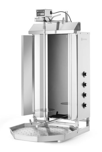 Elektrický gril na kebab, HENDI, Profi Line, 400V/7200W, 7,2kW, 550x700x(H)1120mm 1