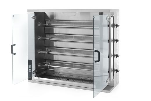 Gas spit roaster for 16-20 chickens, HENDI, 1150x472x(H)981mm 1