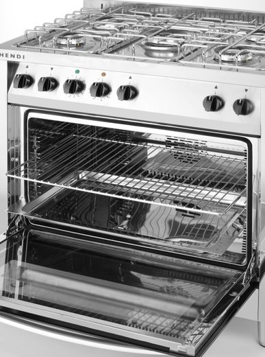 5-burner gas cooker, HENDI, Smart, 230V/3000W, 17000kW, 900x600x(H)900mm 1