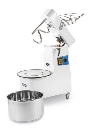 Spiral mixer with rising head and removable bowl - 48 L, Prismafood, 128 kg/h, 48L, 400V/1500W, 480x800x(H)850mm 1