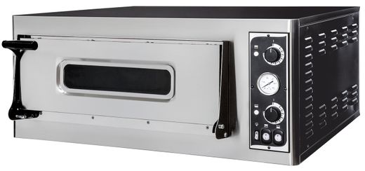 Pizza oven BASIC 4, HENDI, 1 chamber, 400V/4700W, 975x930x(H)413mm 1