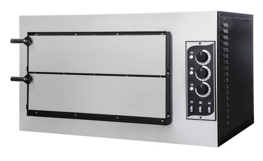 Pizza oven basic 2/50 vetro, HENDI, 400V/6000W, 915x621x(H)527mm 1
