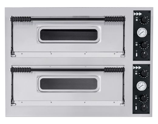 Piec do pizzy Basic XL 44, HENDI, 2 komory, 400V/12000W, 1000x955x(H)745mm 1