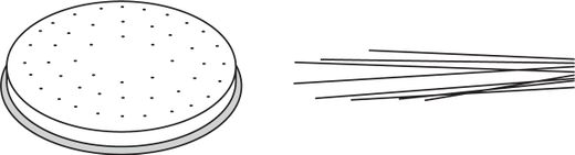 Makaronų antgalis – Capelli d’angelo, HENDI 1