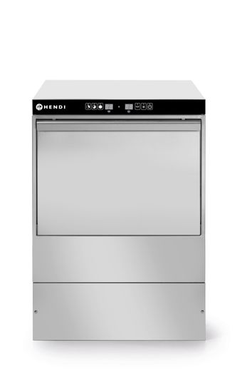 Myčka na sklo 40x40 - elektronické ovládání, HENDI, 230V/2800W, 470x510x(H)710mm 1