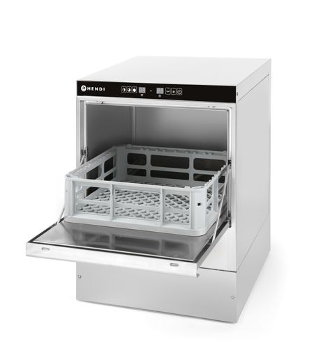 Myčka na sklo 40x40 - elektronické ovládání, HENDI, 230V/2800W, 470x510x(H)710mm 1