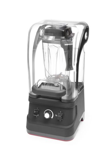 Tyčový mixér so zvukovým krytom, HENDI, 2,5L, Čierna, 220-240V/1680W, 250x300x(H)540mm 1