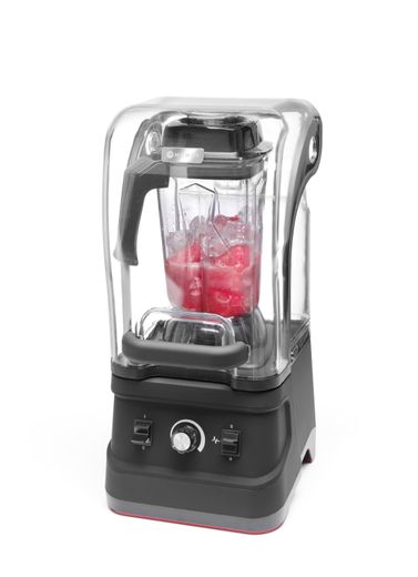 Tyčový mixér so zvukovým krytom, HENDI, 2,5L, Čierna, 220-240V/1680W, 250x300x(H)540mm 1