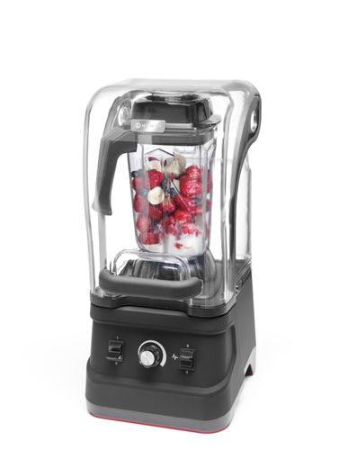 Tyčový mixér so zvukovým krytom, HENDI, 2,5L, Čierna, 220-240V/1680W, 250x300x(H)540mm 1