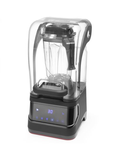 Digital bar blender with sound enclosure , HENDI, 2,5L, Black, 220-240V/1680W, 250x300x(H)546mm 1