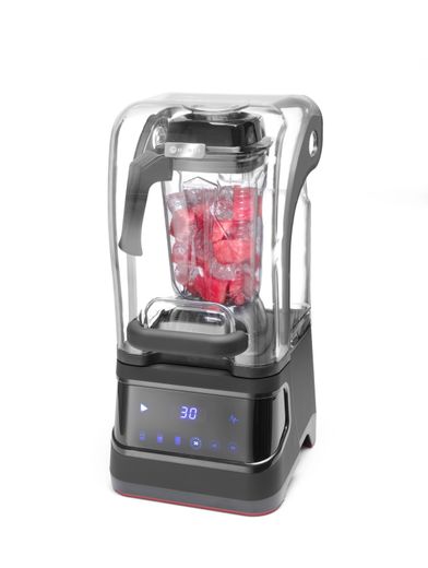 Digital bar blender with sound enclosure , HENDI, 2,5L, Black, 220-240V/1680W, 250x300x(H)546mm 1