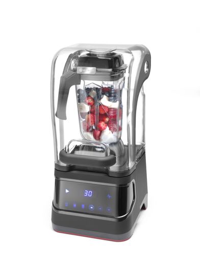 Digital bar blender with sound enclosure , HENDI, 2,5L, Black, 220-240V/1680W, 250x300x(H)546mm 1