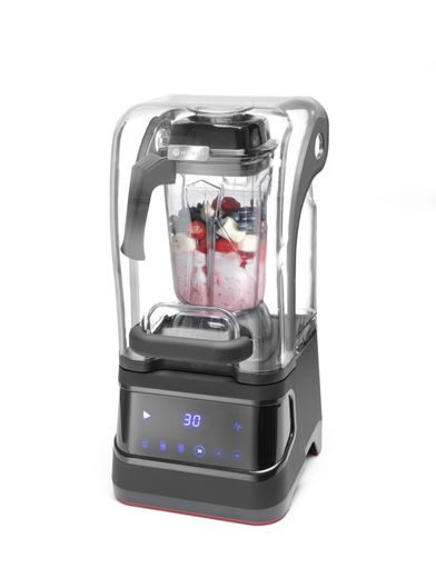 Digital bar blender with sound enclosure , HENDI, 2,5L, Black, 220-240V/1680W, 250x300x(H)546mm 1