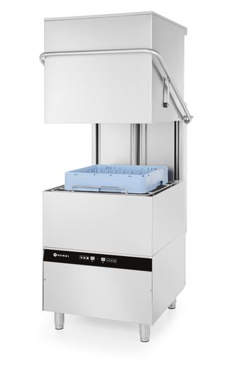 Zmywarka kapturowa do naczyń – sterowana elektronicznie, HENDI, 400V/8600W, 750x880x(H)1412mm 1
