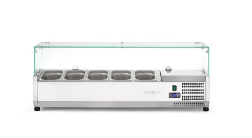 Refrigerated countertop server GN 1/4, Arktic, 5x GN 1/4, 230V/180W, 1205x335x(H)460mm 1