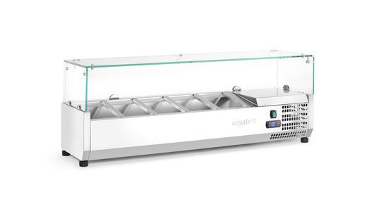 Refrigerated countertop server GN 1/4, Arktic, 5x GN 1/4, 230V/180W, 1205x335x(H)460mm 1