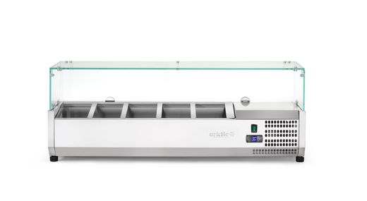 Refrigerated countertop server GN 1/4, Arktic, 5x GN 1/4, 230V/180W, 1205x335x(H)460mm 1