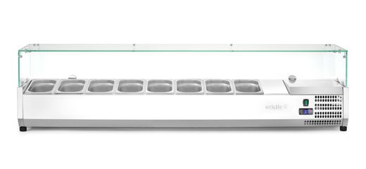 Refrigerated countertop server GN 1/4, Arktic, 8x GN 1/4, 230V/180W, 1805x335x(H)460mm 1