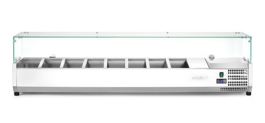 Refrigerated countertop server GN 1/4, Arktic, 8x GN 1/4, 230V/180W, 1805x335x(H)460mm 1