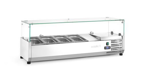 Nadstawa chłodnicza GN 1/3, Arktic, 4x GN 1/3, 230V/180W, 1208x400x(H)456mm 1