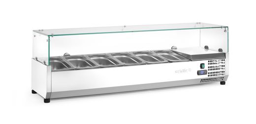 Refrigerated countertop server GN 1/3, Arktic, 6x GN 1/3, 230V/180W, 1405x420x(H)456mm 1