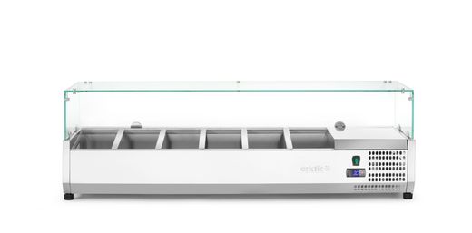 Refrigerated countertop server GN 1/3, Arktic, 6x GN 1/3, 230V/180W, 1405x420x(H)456mm 1